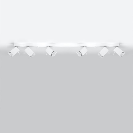 Plafon MERIDA 6L biały