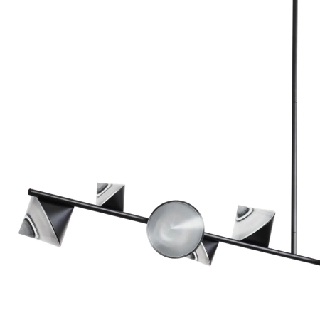 Lampa wisząca CONE LED czarna 130 cm