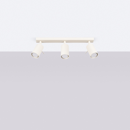 Plafon RING 3L beżowy