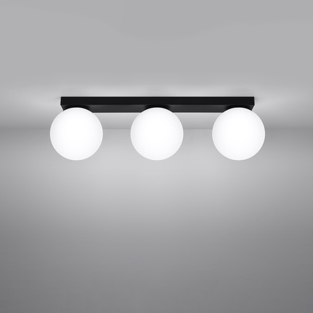 Plafon YOLI 3 czarny