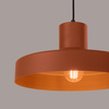 Lampa wisząca BILO ochra czerwona