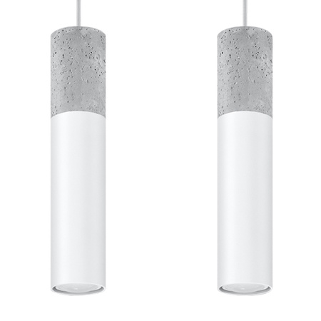 Lampa wisząca BORGIO 2 biały