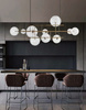 Lampa wisząca CHARM mosiądz 200 cm