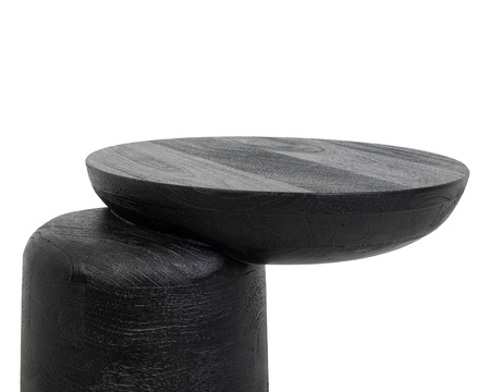 MaMaison stolik ELIAS czarny / drewno