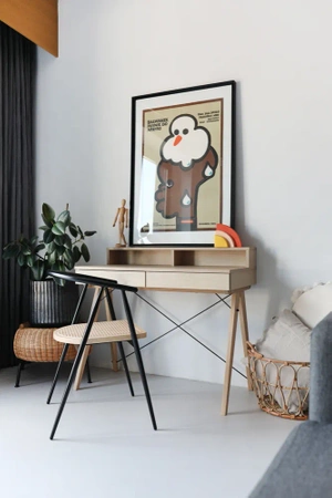 Biurko BASIC z nadstawką HORIZONTAL