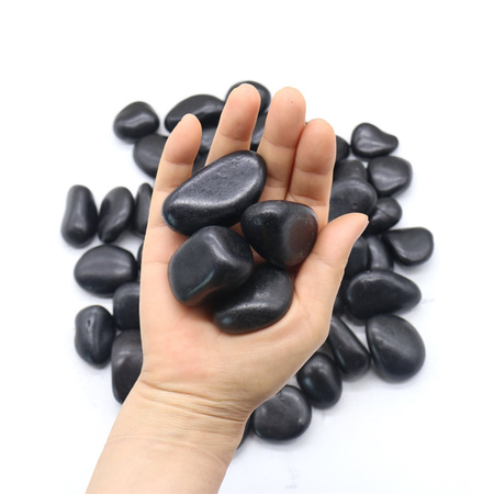 Kamień dekoracyjny ogrodowy 2-3 cm 5 kg czarny