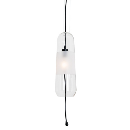 MAXLIGHT P0588 LAMPA WISZĄCA MAURI 1 TRANSPARENT GLASS