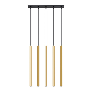 Lampa Wisząca PASTELO 5L złoty połysk