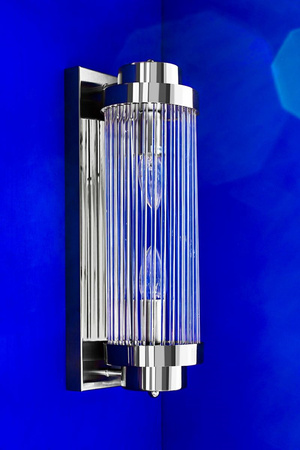 MOOSEE lampa ścienna COLUMN 40 srebrna