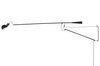 Lampa ścienna RIFLE czarna - włókno węglowe, metal