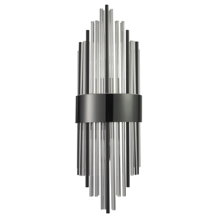 Lampa ścienna DRACO czarna 60 cm