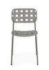 BIZZOTTO krzesło ogrodowe CLOVER szare
