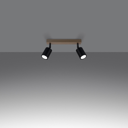 Plafon VERDO 2 czarny