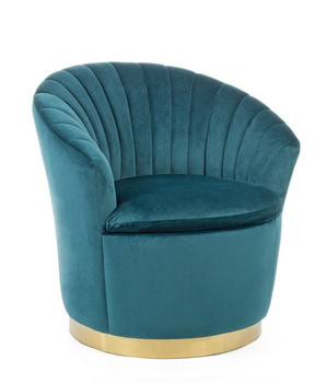 BIZZOTTO fotel GILLES niebieski