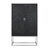 RICHMOND komoda BLACKBONE SILVER