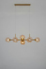 MOOSEE lampa wisząca ROMEO GOLD złota / bursztynowa