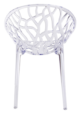 Krzesło KORAL transparentne - poliwęglan