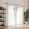 UMBRA rozszerzany karnisz ORBA 92 - 183 cm matowa czerń