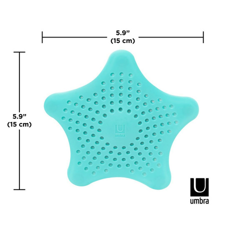 UMBRA sitko do odpływu STARFISH - turkusowy