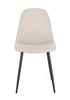 BIZZOTTO krzesło IRELIA czarny / beżowy