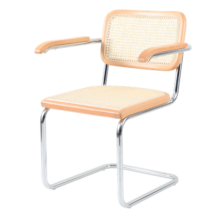 Krzesło VIENNA rattanowe z podłokietnikami