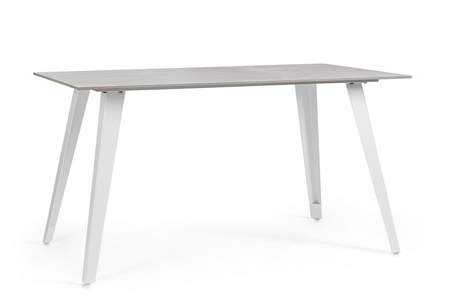 BIZZOTTO stół jadalniany ARJETA 140x80    biały