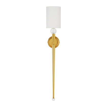 Lampa ścienna DAMA złota 92 cm