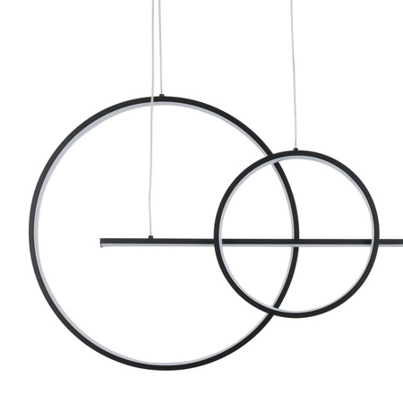 Lampa wisząca NEW AGE LED czarna 120 cm