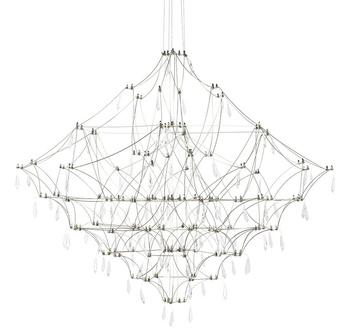 MOOSEE lampa wisząca CONSTELATION 200 -   LED, stal szczotkowana