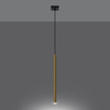Lampa Wisząca PASTELO 1 złoty połysk