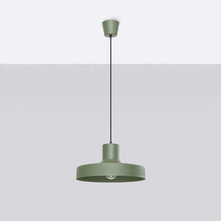 Lampa wisząca BILO zielona oliwka