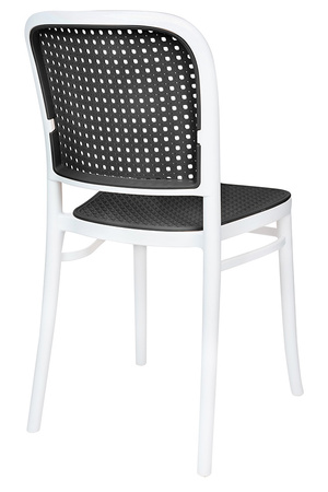 Krzesło WICKY szare - polipropylen