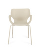 BIZZOTTO krzesło LENNOX ARM beżowe
