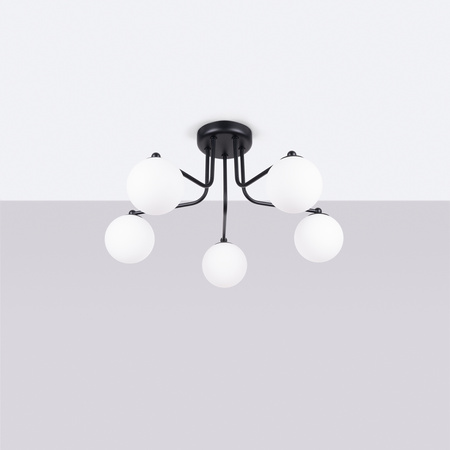 Żyrandol ASTRAL 5 czarny