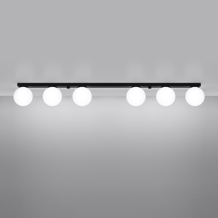 Plafon YOLI 6 czarny