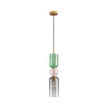 Lampa wisząca PASTELLO GREEN kolorowa 11 cm