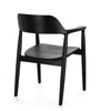 BIZZOTTO krzesło IDRIS czarne