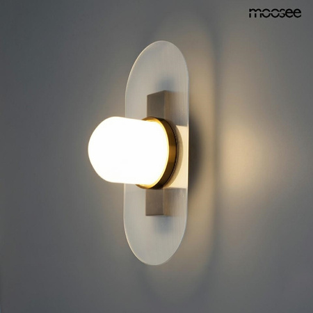 MOOSEE lampa ścienna ROSA transparentna
