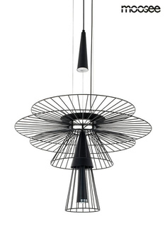 MOOSEE lampa wisząca SESTO czarna