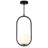 Lampa wisząca COSTA SOLO czarna 40 cm
