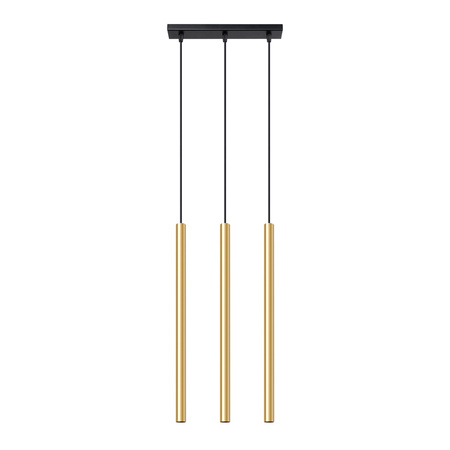 Lampa Wisząca PASTELO 3L złoty połysk