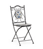 BIZZOTTO krzesło ogrodowe składane        MYKONOS czarne