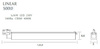 MAXLIGHT S0010 LAMPA DO SZYNOPRZEWODU LINEAR TRACK WHITE 36W 4000K