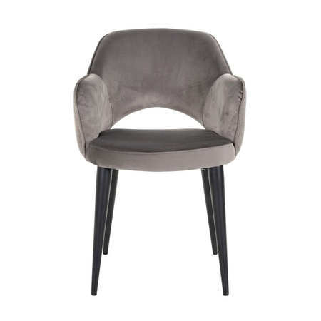 RICHMOND krzesło GIOVANNA szare - trudnopalne
