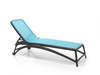 NARDI leżak ogrodowy ATLANTICO czarny      / niebieski