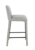 BIZZOTTO krzesło barowe ANTARA szare