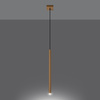 Lampa wisząca PASTELO 1 złota