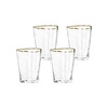 KARE komplet 4 szklanek HOMMAGE 300 ml