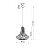 Lampa wisząca ELZA