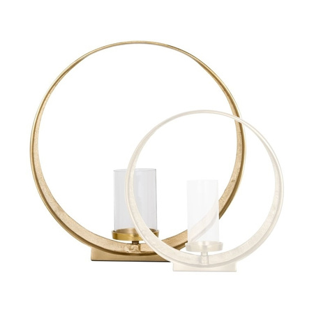 RICHMOND świecznik RUAN L złoty